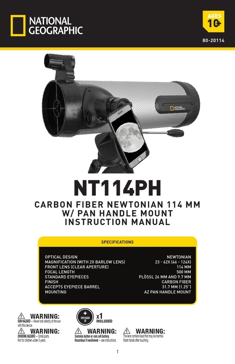 National Geographic NT114PH instruction manual