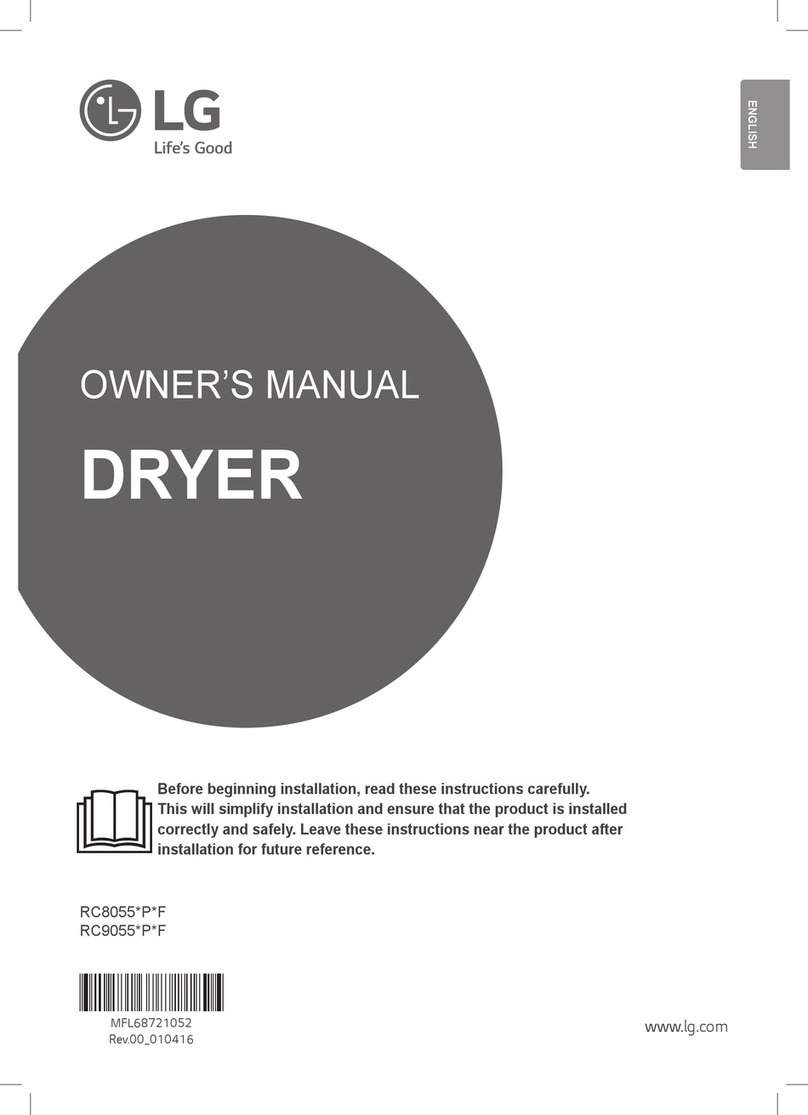 LG RC8055 P F Series User manual
