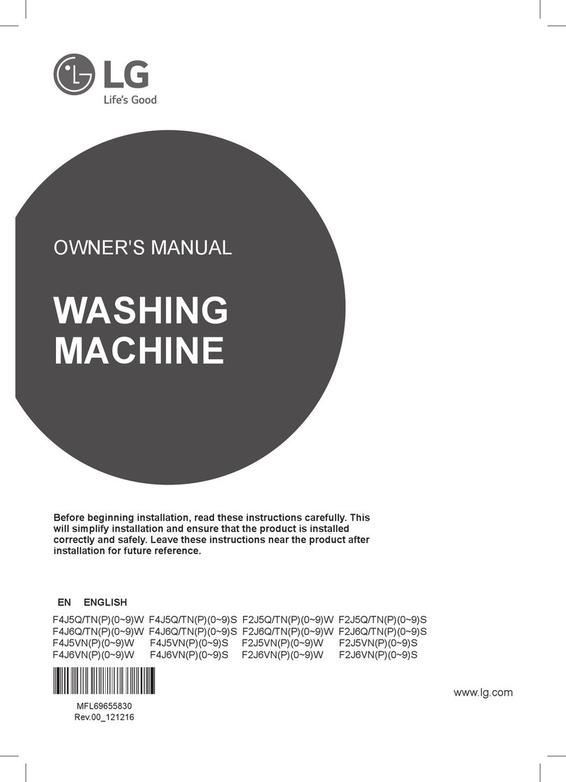 LG F4J5Q/TN W Series User manual