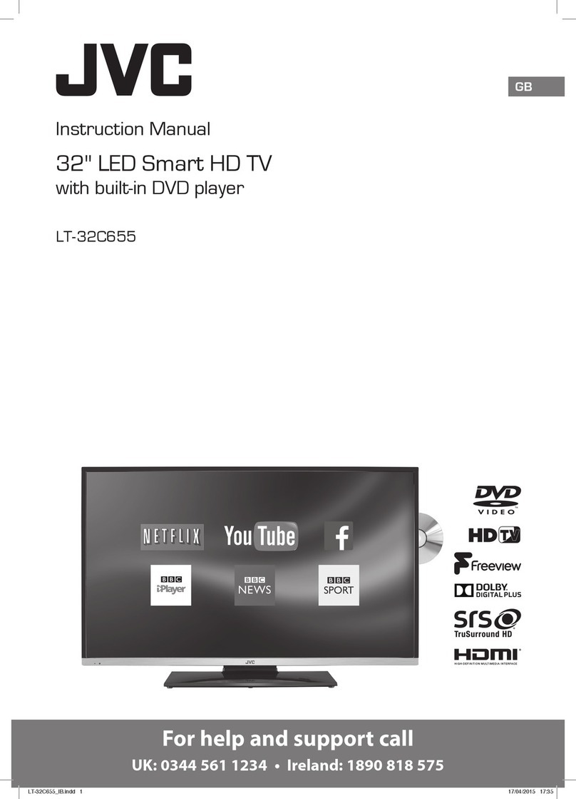 JVC LT-32C655 User manual