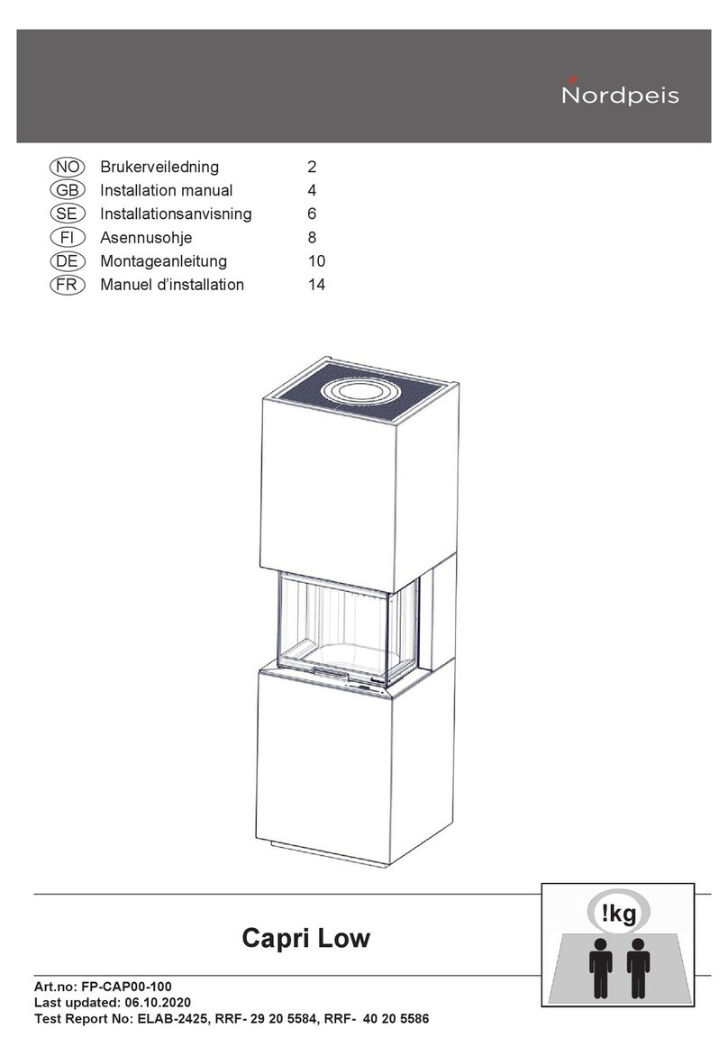 Nordpeis Capri Low User manual