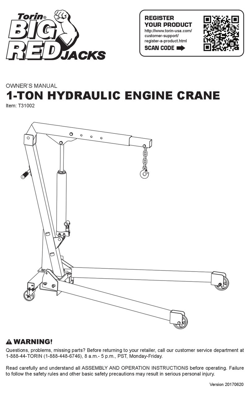 Torin BIG RED T31002 User manual