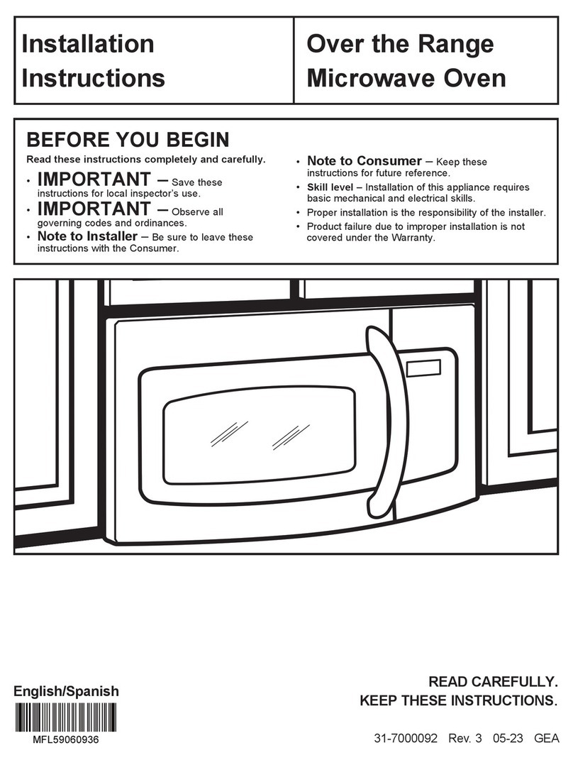 GE PVM9179BRTS User manual