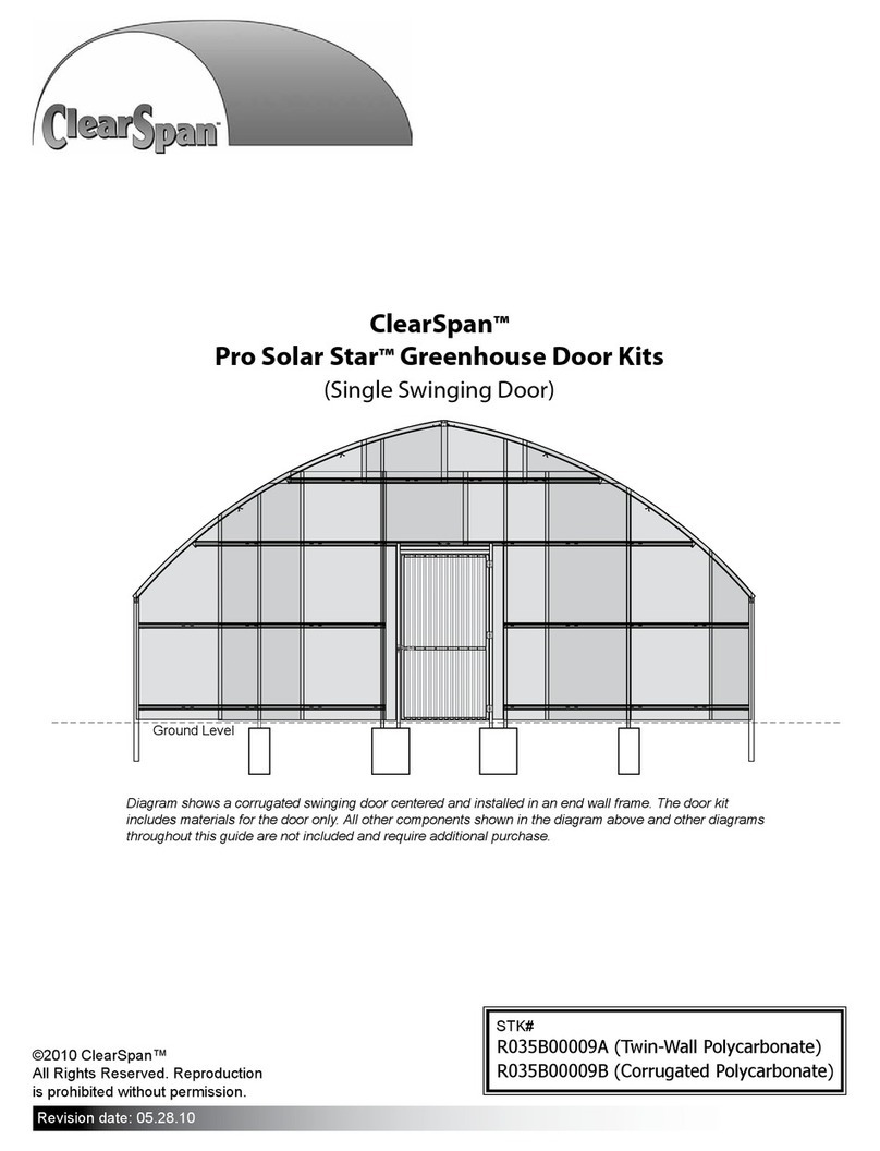 ClearSpan Pro Solar Star R035B00009A User manual ClearSpan Pro Solar Star R035B00009A User manual