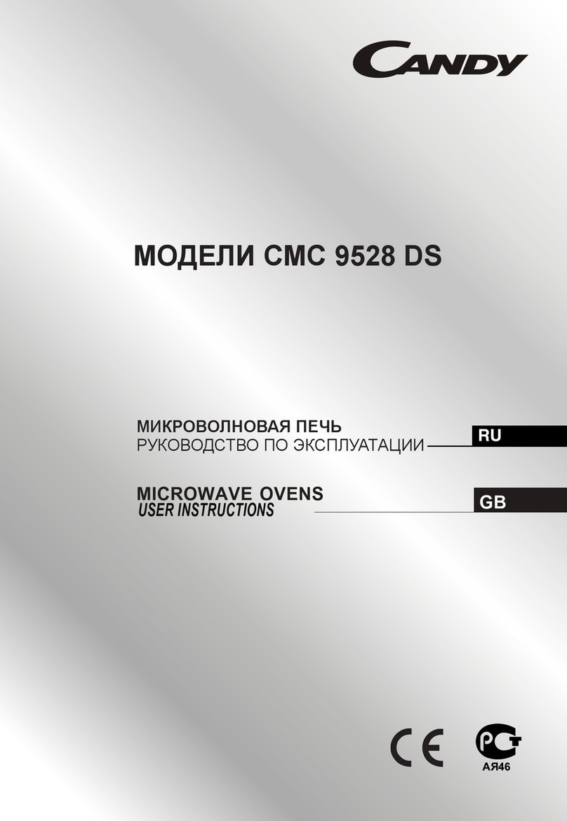 Candy CMC 9528 DS User manual