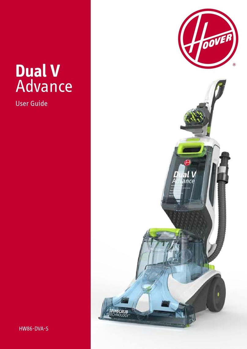 Hoover Dual V Advance User manual