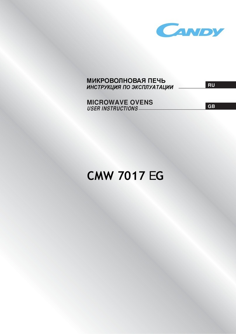 Candy CMW 7017 EG User instructions