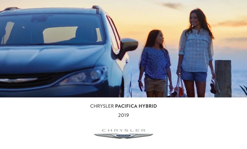 Chrysler PACIFICA HYBRID 2019 User manual