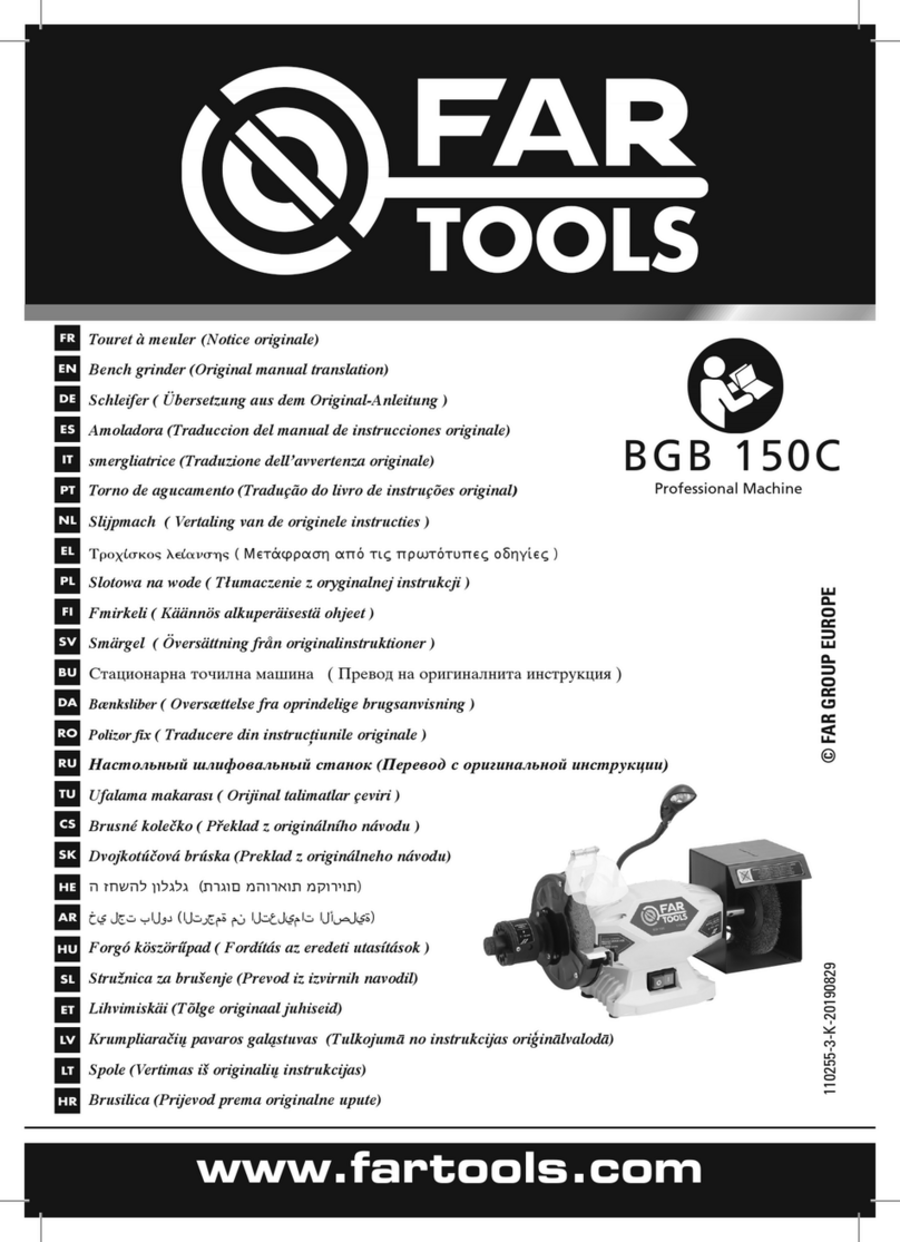 Far Tools BGB 150C Original manual translation