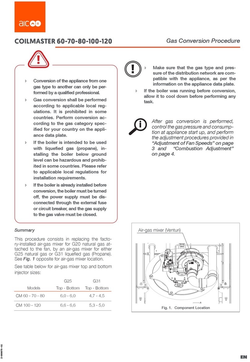 AIC COILMASTER 70 Conversion Procedure