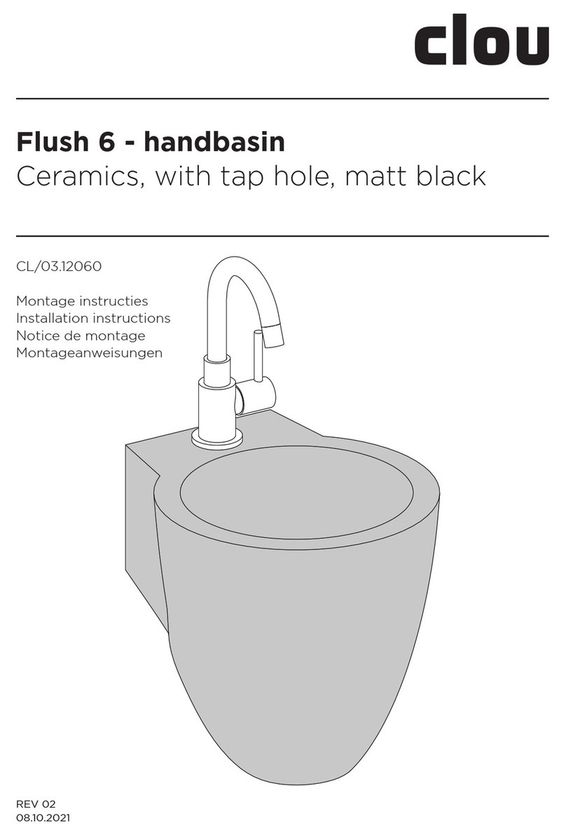 Clou Flush 6 CL/03.12060 User manual