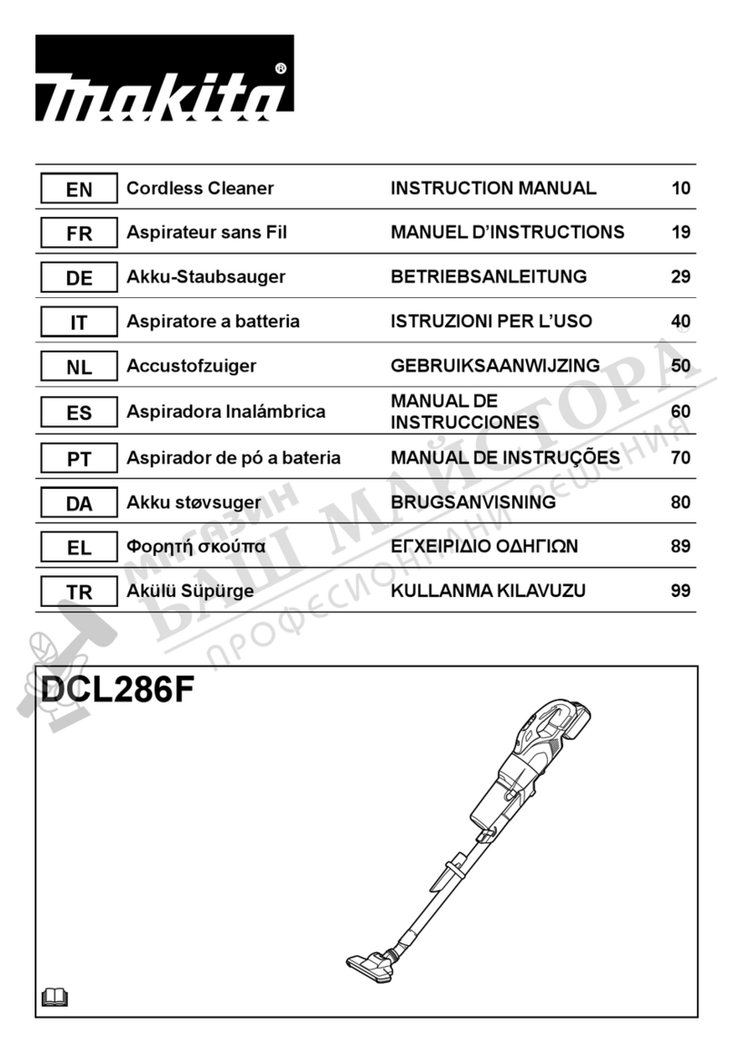 Makita DCL286FZB User manual