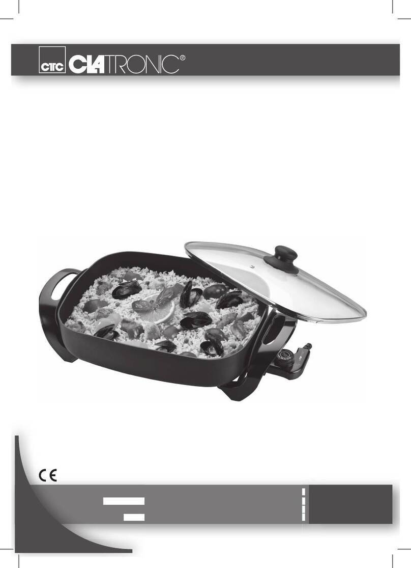 Clatronic PP 3411 User manual