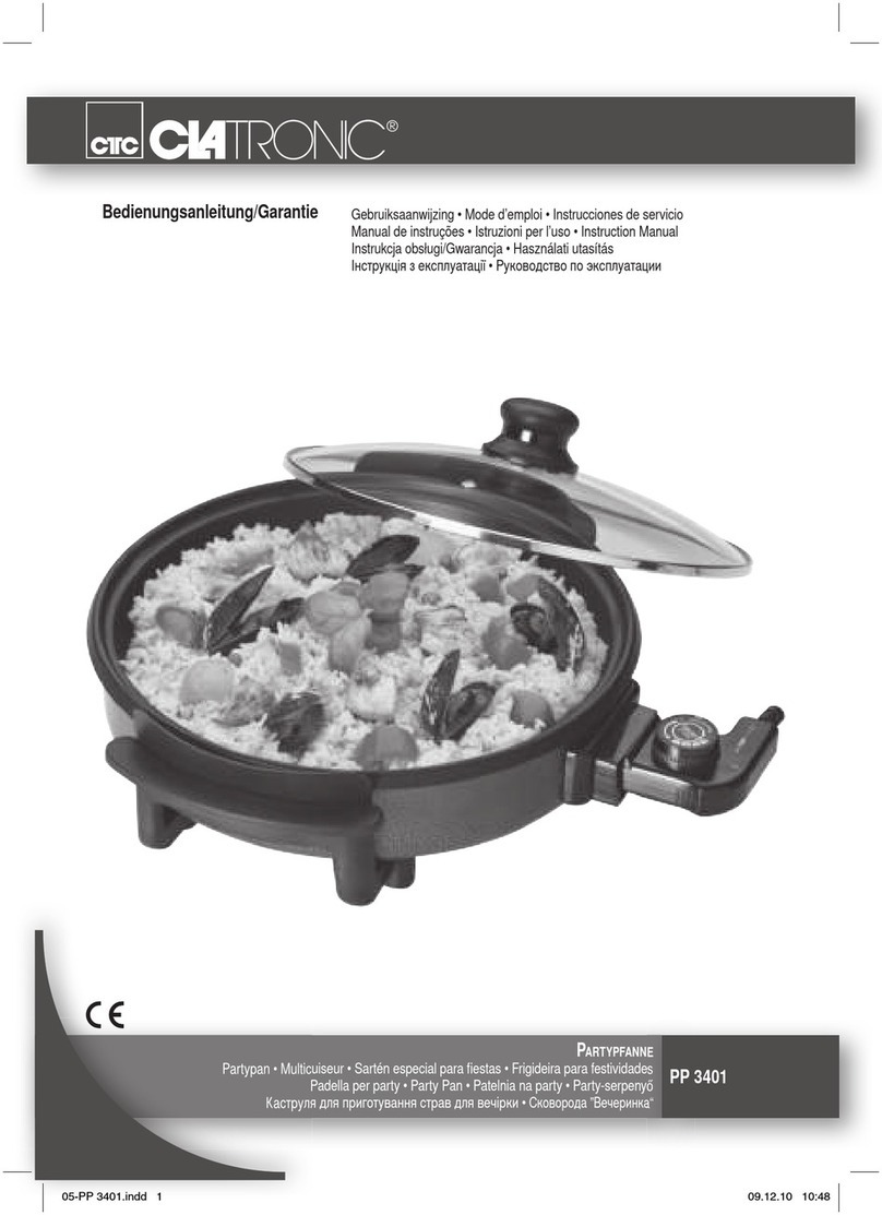 Clatronic PP 3401 manual