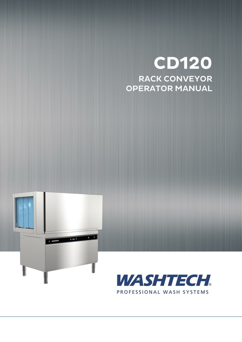 Washtech CD120 User manual