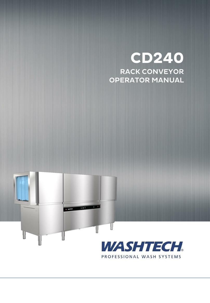 Washtech CD240 Operator's manual
