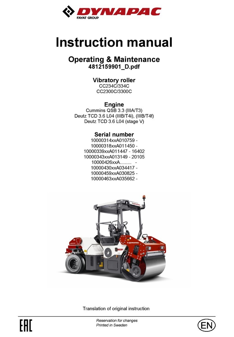 Fayat Group DYNAPAC CC234C instruction manual Fayat Group DYNAPAC CC234C instruction manual