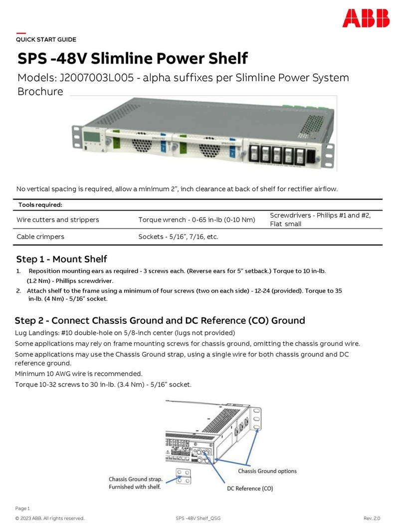 ABB J2007003L005 quick start guide