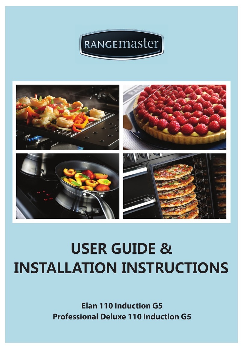 Range Master Elan 110 Induction G5 User's guide & installation instructions Range Master Elan 110 Induction G5 User's guide & installation instructions