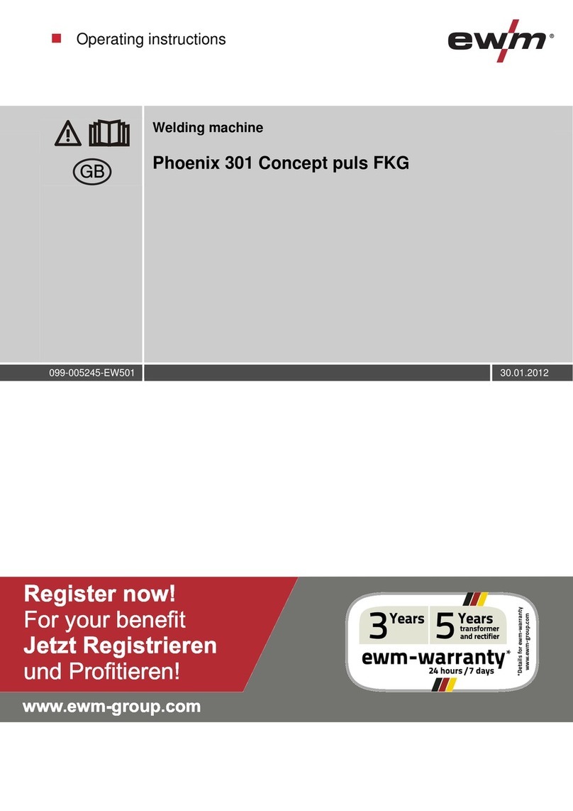 EWM Phoenix 301 Concept puls FKG User manual