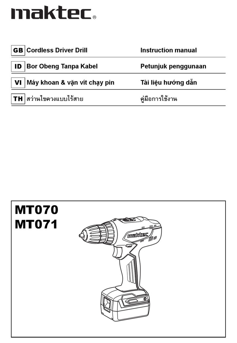 Maktec MT071 User manual