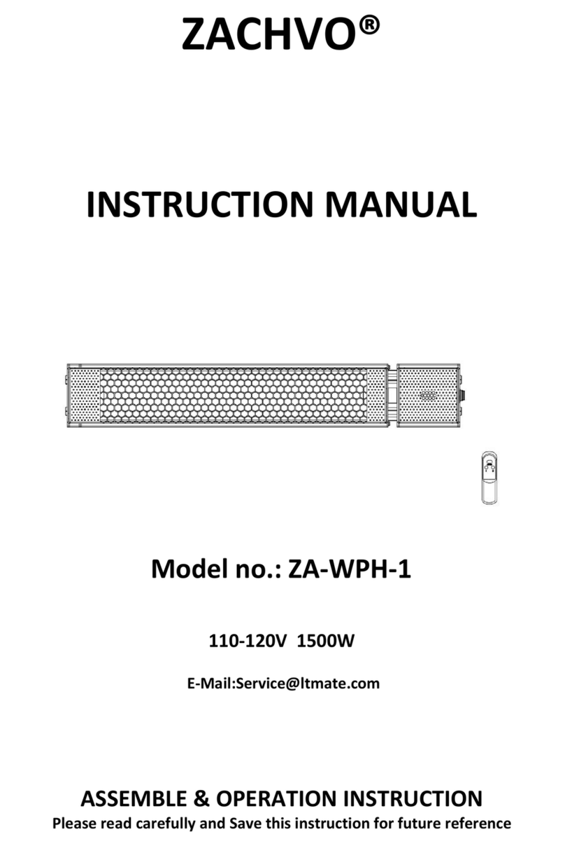 ZACHVO ZA-WPH-1 instruction manual