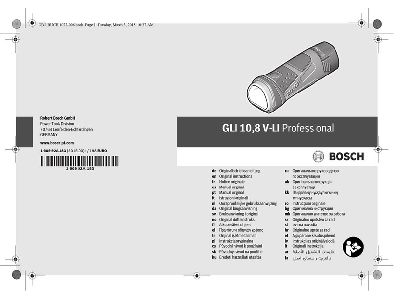Bosch Professional GLI 10,8 V-LI Original instructions