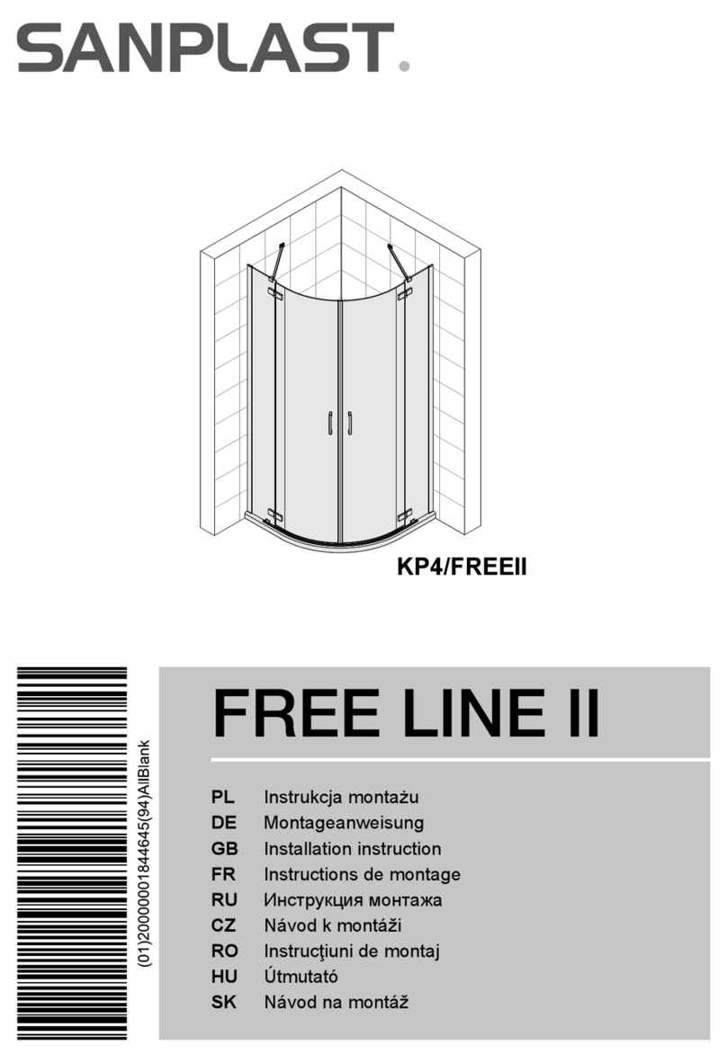 SANPLAST FREE LINE II KP4/FREEII User manual
