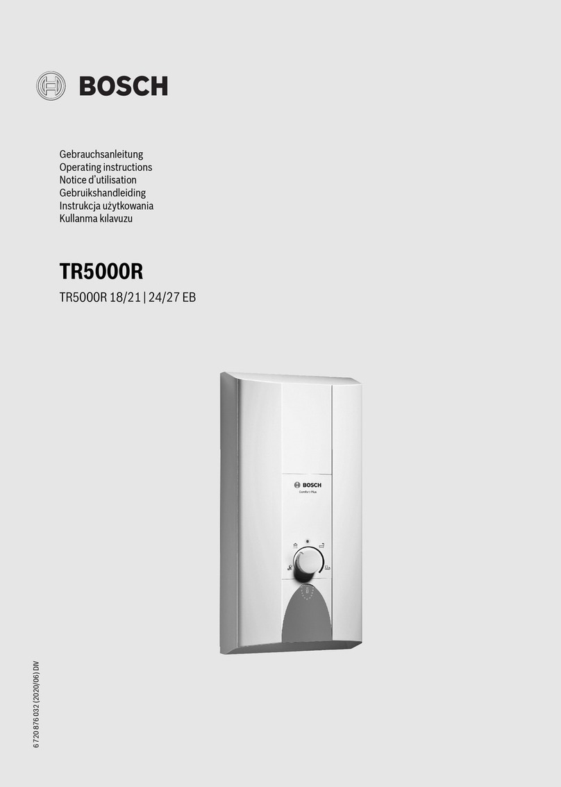 Bosch TR5000R 18/21 EB operating instructions