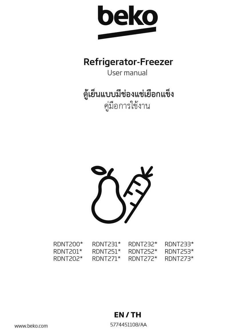 Beko RDNT233 Series User manual