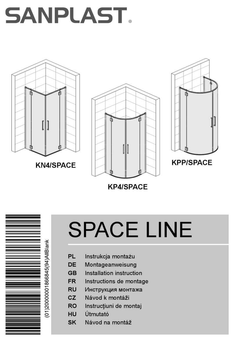 SANPLAST SPACE LINE KN4/SPACE User manual