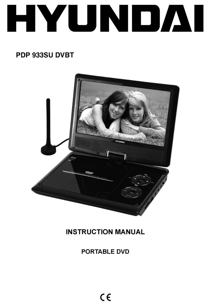 Hyundai PDP 933SU DVBT instruction manual