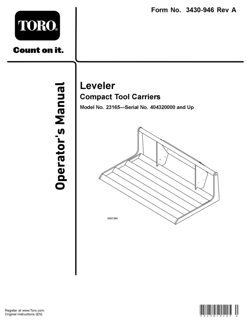 Toro 404320000 Operator's manual