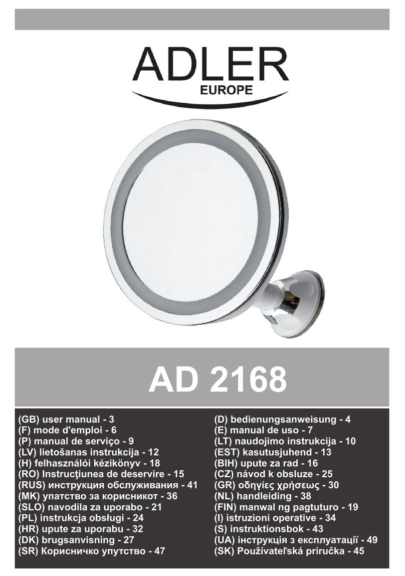Adler Europe AD 2168 user manual