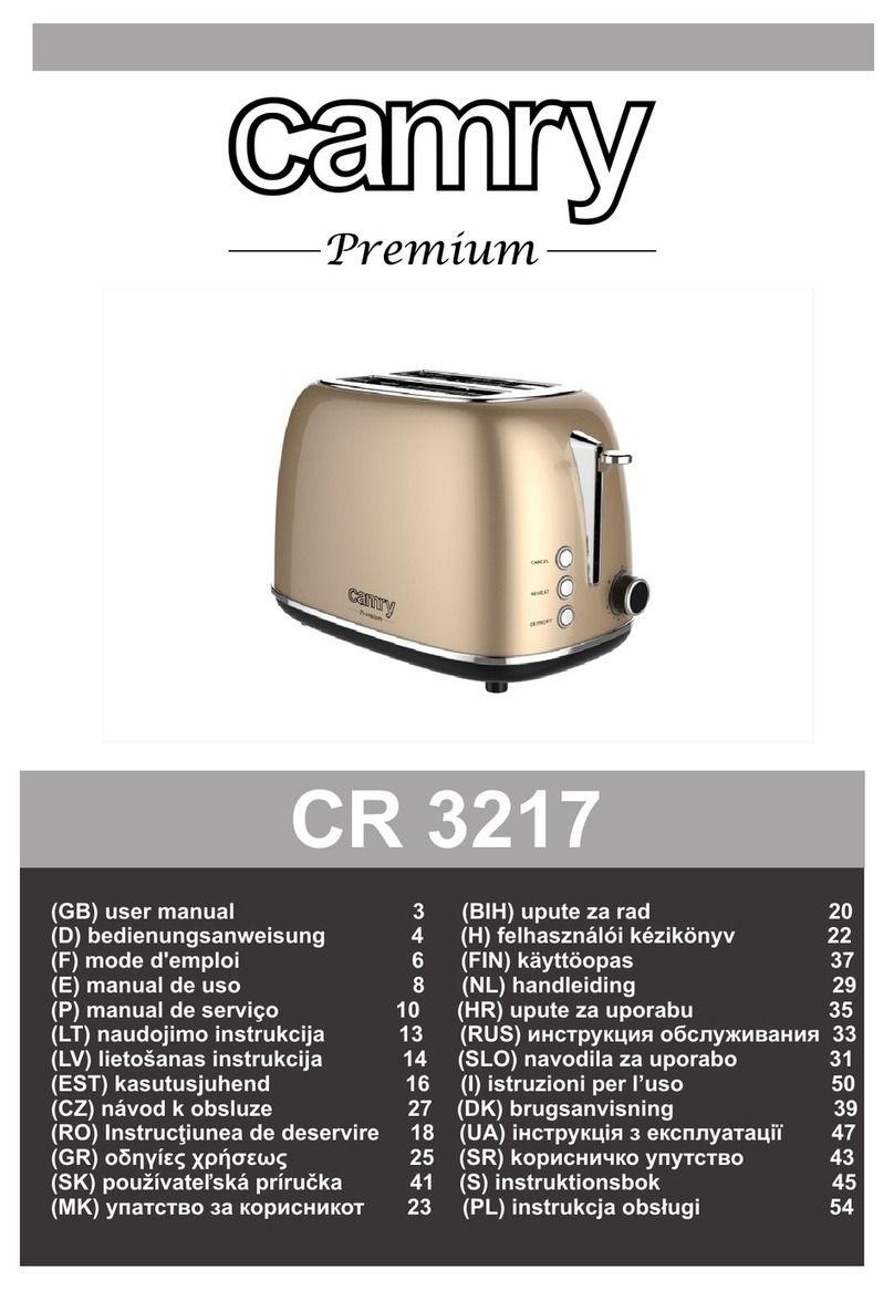 camry CR 3217 user manual