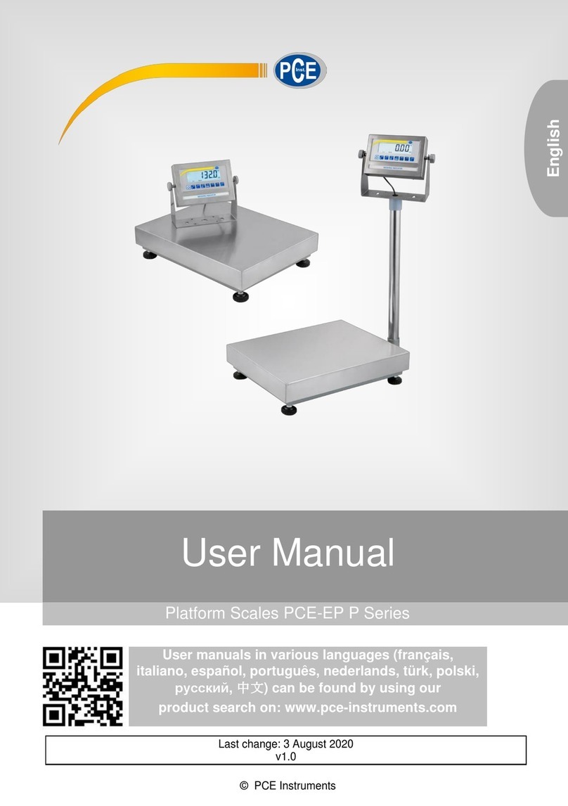 PCE Instruments PCE-EP P Series user manual