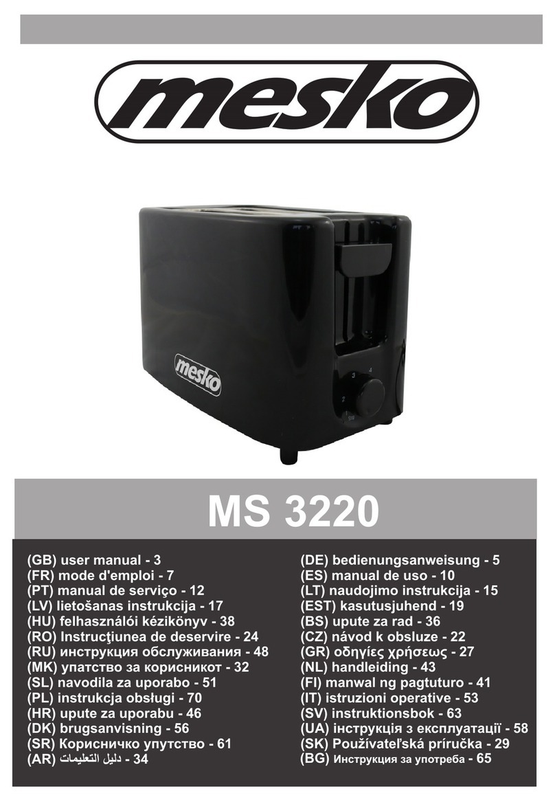 Mesko MS 3220 user manual