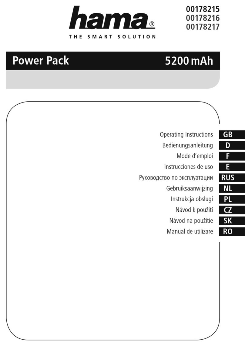 Hama 00178215 operating instructions