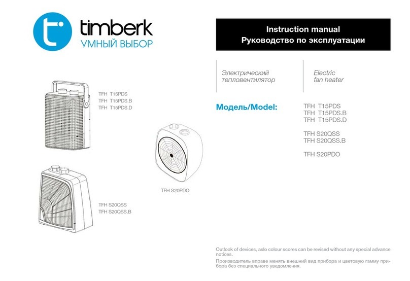 Timberk TFH T15PDS User manual
