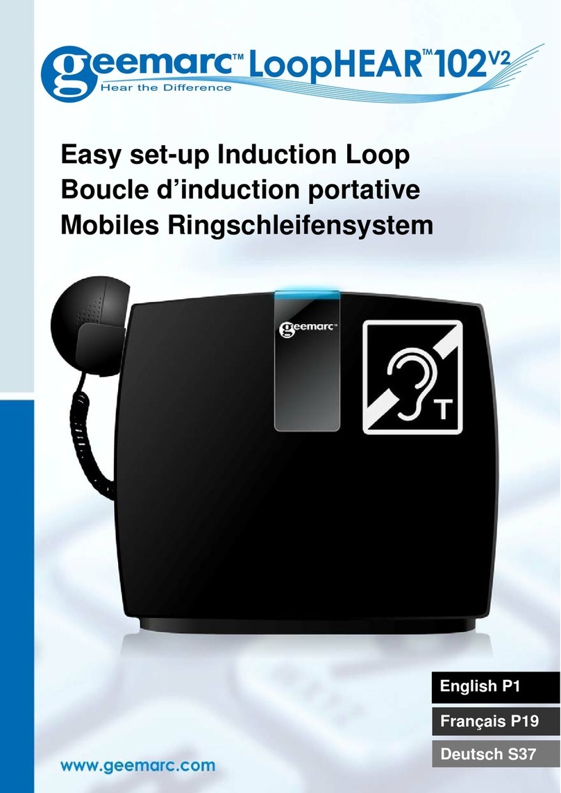 Geemarc LoopHEAR 102 V2 User manual