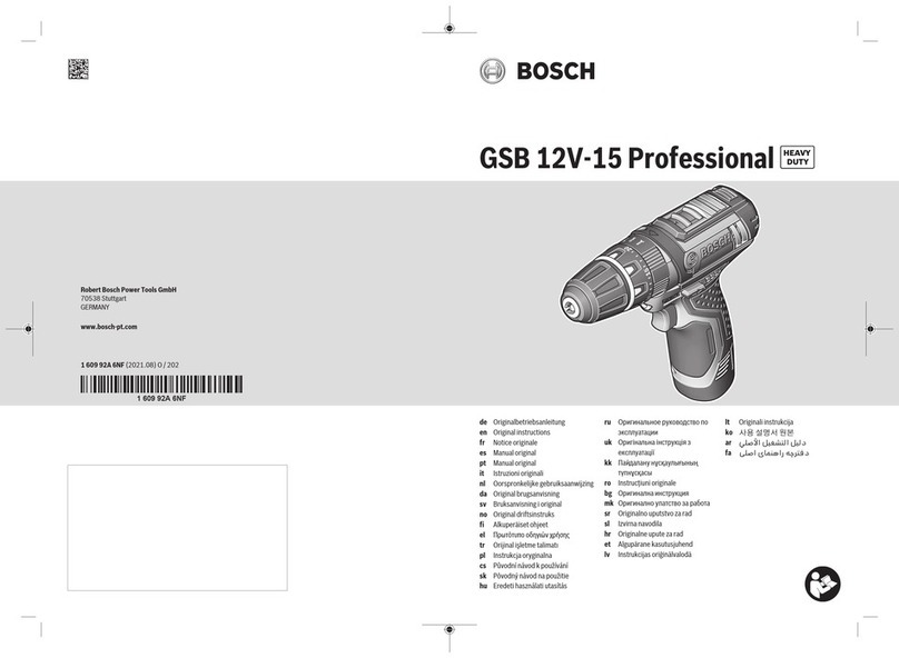 Bosch 0601868000 Original instructions