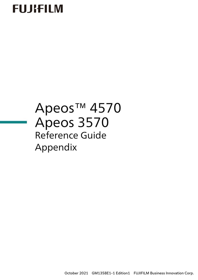 FujiFilm Apeos 3570 User manual