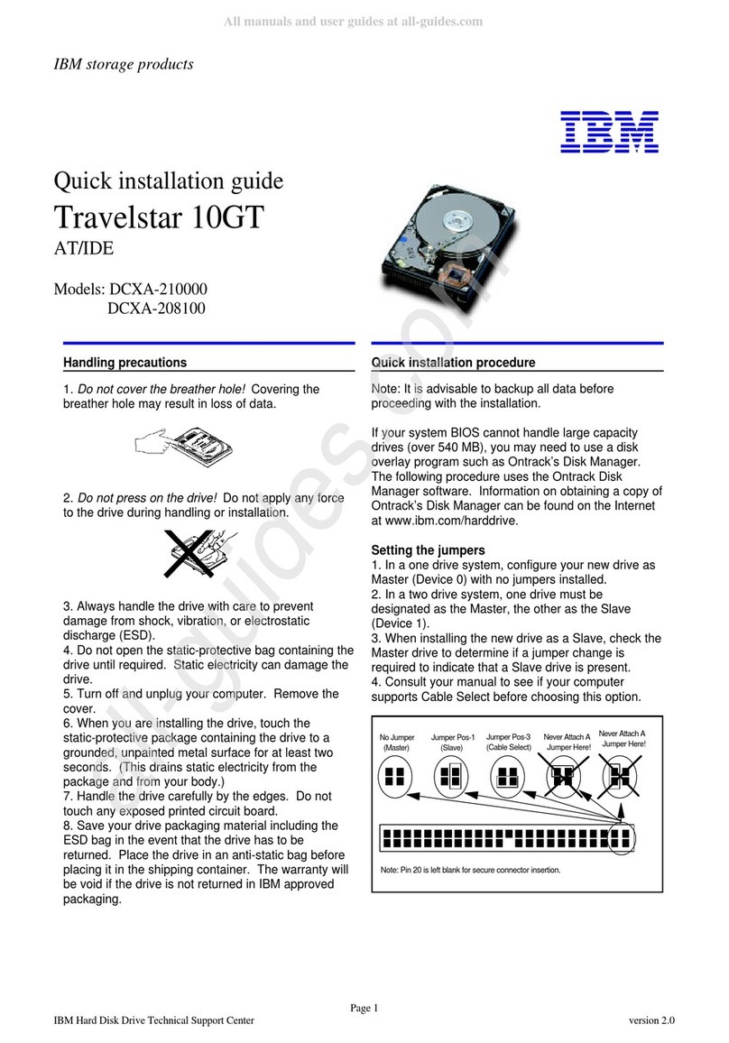IBM DCXA-210000 User manual