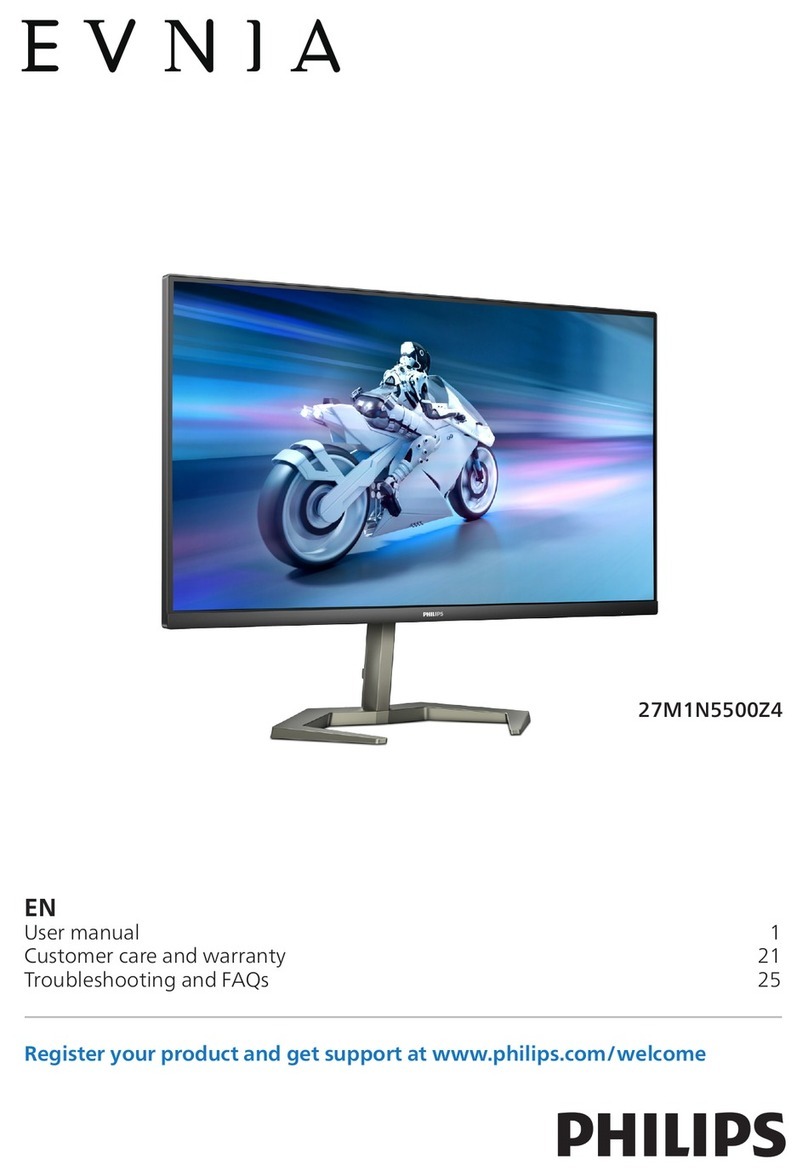 Philips EVNIA 27M1N5500Z4 User manual