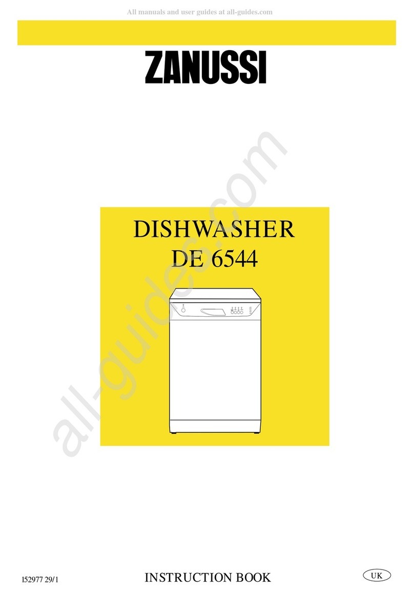 Zanussi DE 6544 User manual