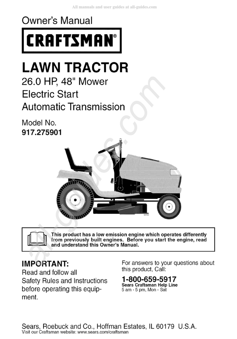 Sears Craftsman 917.275901 owner's manual