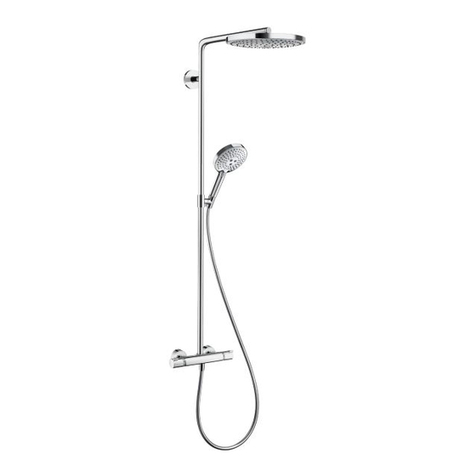 Hans Grohe Raindance Select S 240 2jet Showerpipe 27129 1... Instruction Manual