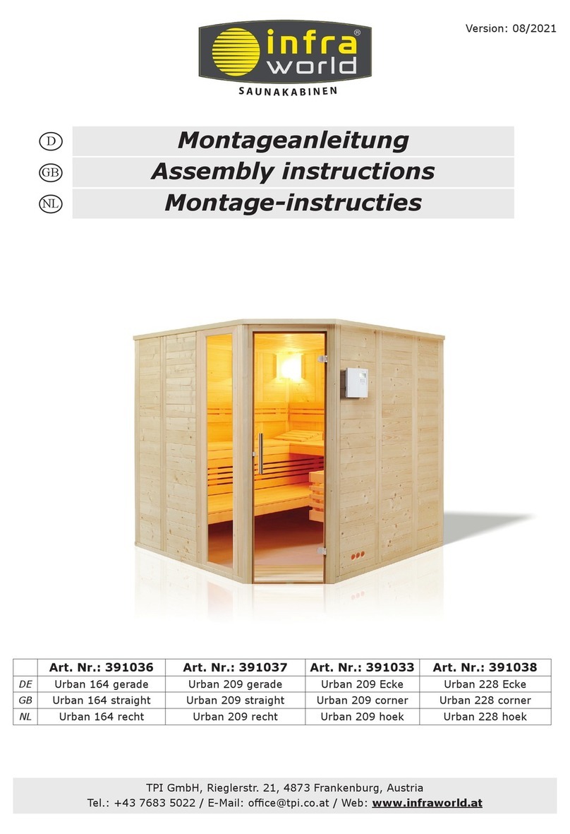 infra world Urban 228 corner Assembly instructions
