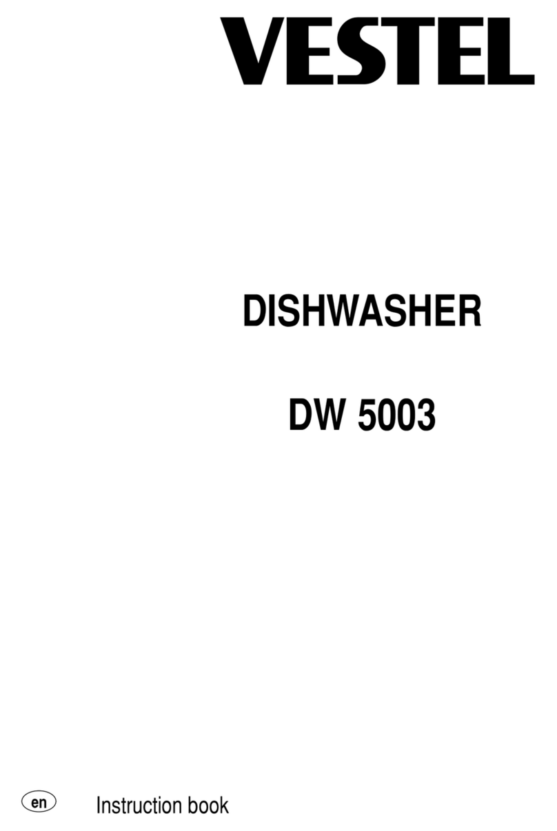 VESTEL DW 5003 instruction manual