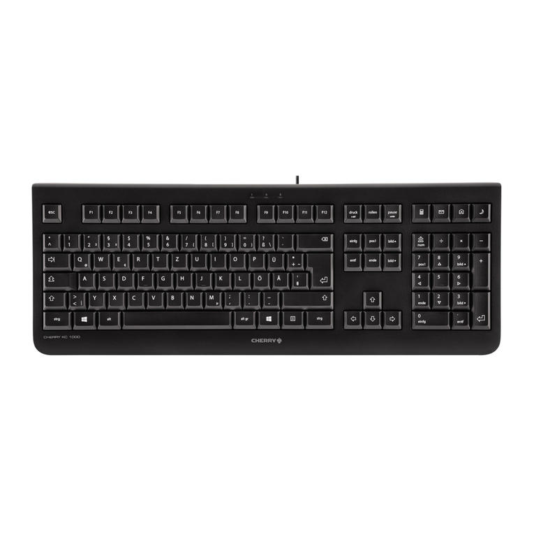 Cherry KC 1000 user manual